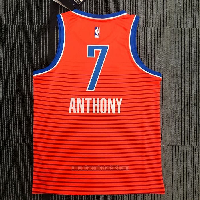 Camiseta Oklahoma City Thunder Darius Bazley #7 Statement 2021 Naranja